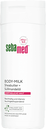 Körpermilch sebamed