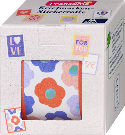 Briefmarken Stickerrolle Profissimo
