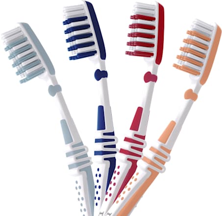 Interdent Aktiv Zahnbürste Mittel 2+1 Gratis sortiert Dr. Best