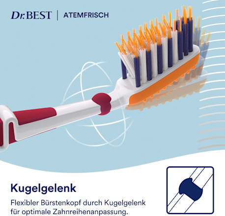 Zahnbürste Atemfrisch weich sortiert Dr. Best