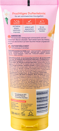 Exfoliant de corp Piersică dulce Balea