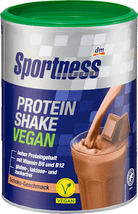 Proteinpulver Vegan Schoko-Geschmack Sportness
