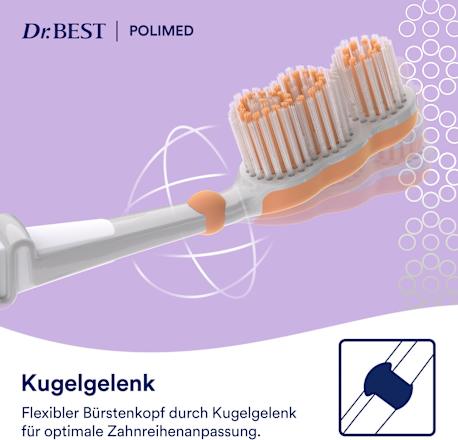 Zahnbürste Professional Polimed weich sortiert Dr. Best