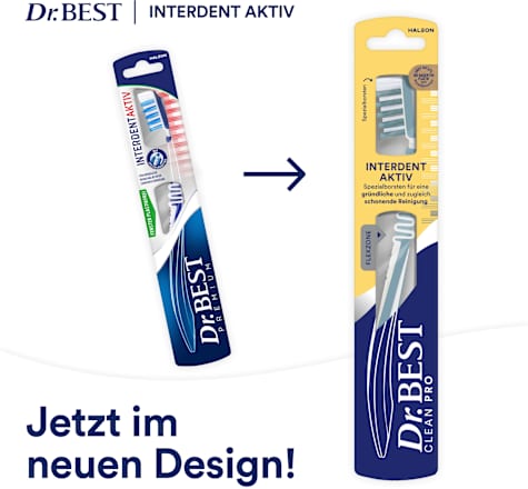 Zahnbürste Interdent Aktiv Weich sortiert Dr. Best