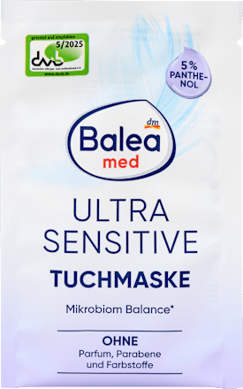 ULTRA SENSITIVE maska za lice u obliku maramice Balea med