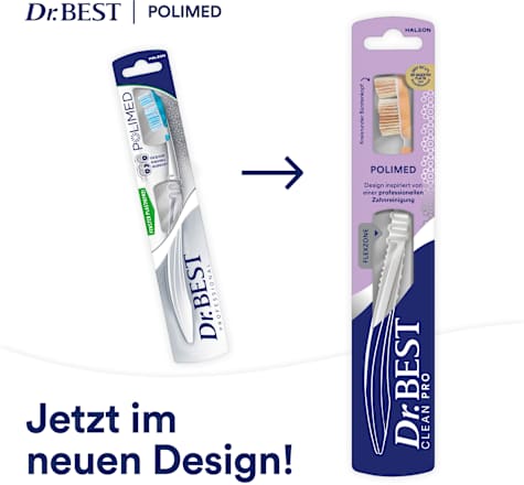 Zahnbürste Professional Polimed mittel sortiert Dr. Best