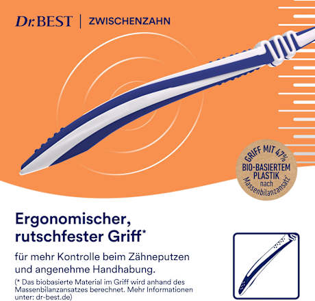 Zahnbürste Premium Zwischenzahn mittel sortiert Dr. Best
