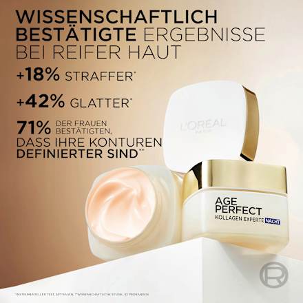 Nachtcreme Age Perfect Pro-Kollagen Experte L'ORÉAL PARiS