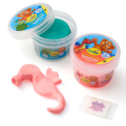Sapone modellabile + tatuaggio lavabile assort. SauBär