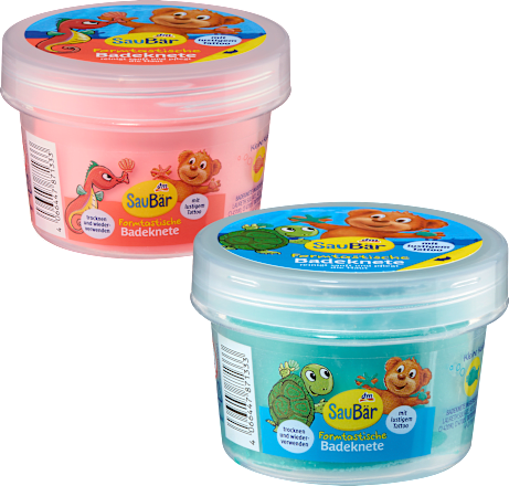 Sapone modellabile + tatuaggio lavabile assort. SauBär