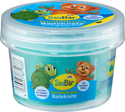 Plastilină pentru baie cu tatuaj  SauBär