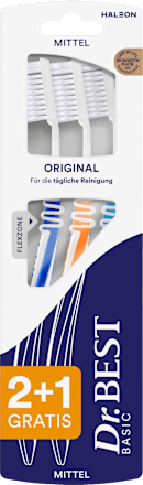 Zahnbürste Classic Original mittel sortiert Dr. Best