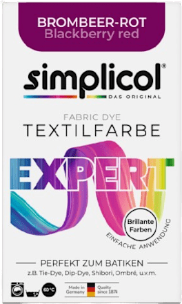 Vopsea pentru textile Mure roșii simplicol