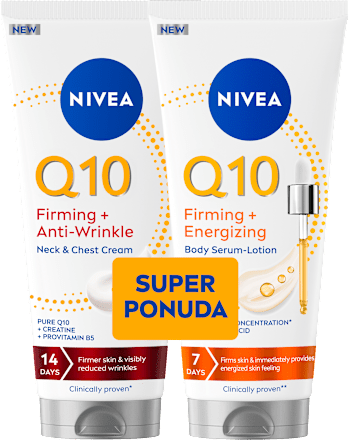 Losion-serum i krema Firming+ Q10, duopack NIVEA
