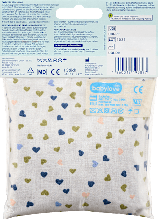 Pernă cu semințe de struguri, diverse culori/variante babylove