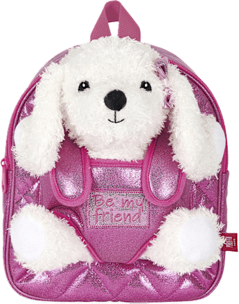Dječji ruksak s igračkom – psić Perletti