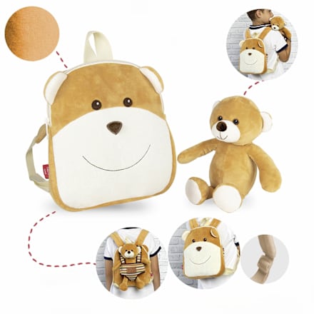 Dječji ruksak s igračkom – Benji medvjedić Perletti