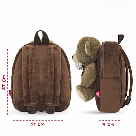 Dječji ruksak s igračkom – medvjedić Perletti