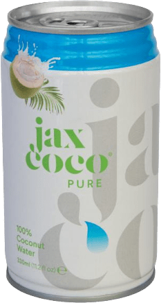 kokosová voda 100% pure jax coco