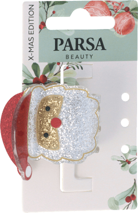 Mikulás mintás hajcsat s-he stylecollection