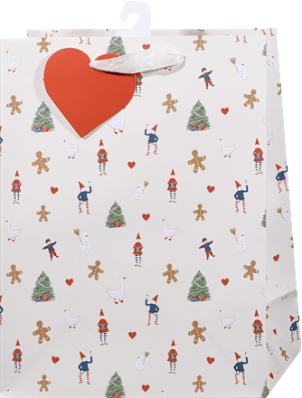 Darilna vrečka, božični motivi, več različic Profissimo