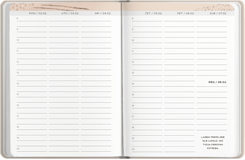 Ženski rokovnik 2026. AD VITAM