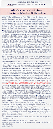 Peroxidlösung Komfort Super + Kontaktlinsenbehälter VISIOMAX