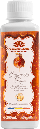 Parfum de rufe Suggar & Rum 40 spălări CASHMERE AROMA