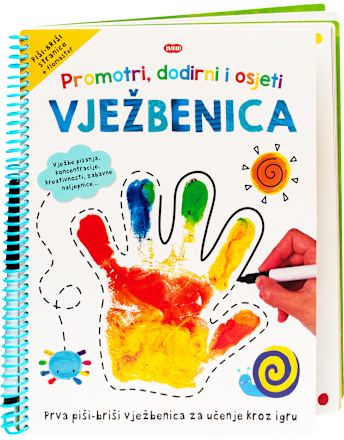 Vježbanka promotri, dodirni i osjeti ODEON