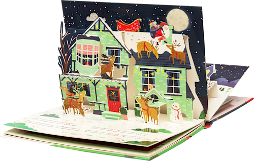 Badnja noć pop-up knjiga ODEON