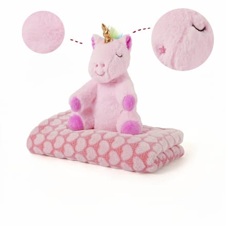 Dekica i plišana igračka – jednorog Perletti