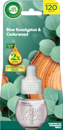 Essential Oils refill za električni osvježivač zraka - Blue Eucalyptus & Cedarwood AIR WICK