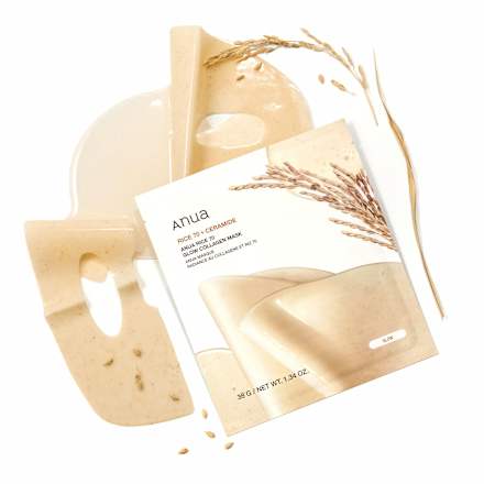 Gesichtsmaske Collagen Mask Rice 70 Ceramide Glow Anua