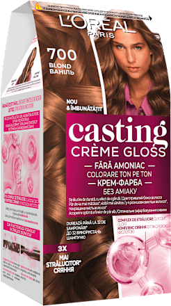 Vopsea păr 700 blond L'ORÉAL PARiS CASTING Crème Gloss