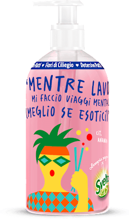 Detersivo piatti pump ai fiori di ciliegio  Svelto