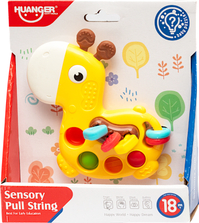 Sensory Pull String senzorna edukativna žirafa NIRD