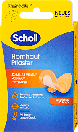 Tapasz bőrkeményedés eltávolításához Scholl