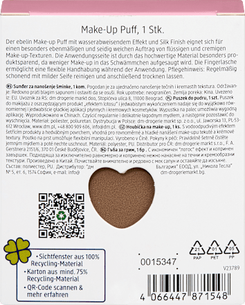 Spužvica za nanošenje šminke Make-up Experts  ebelin