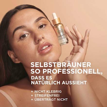 Selbstbräuner Konzentrat Gesicht Natural Bronzer Garnier Ambre Solaire