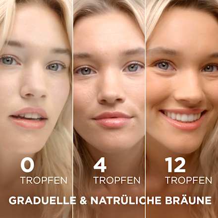 Selbstbräuner Konzentrat Gesicht Natural Bronzer Garnier Ambre Solaire