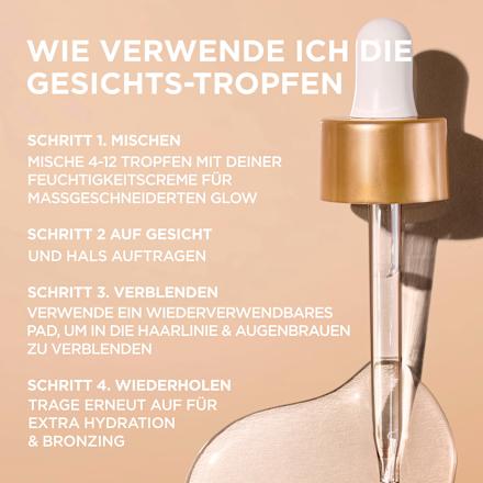 Selbstbräuner Konzentrat Gesicht Natural Bronzer Garnier Ambre Solaire