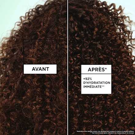 Shampoo Locken Methode Feuchtigkeit GARNIER FRUCTIS