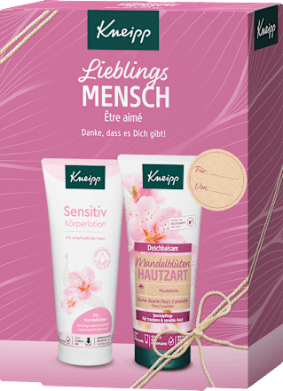 Geschenkset Lieblingsmensch Kneipp