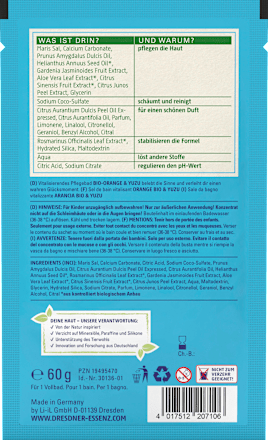 Badesalz Bio-Orange & Yuzu Dresdner Essenz