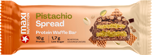 Proteinriegel Pistachio Spread Waffle Bar MaxiNutrition
