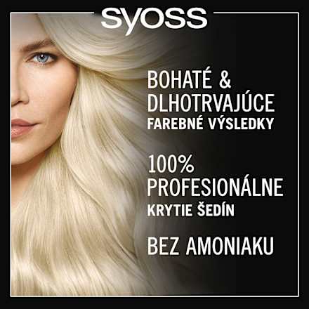 Farba na vlasy - 10-50 popolavá blond Syoss Oleo Intense