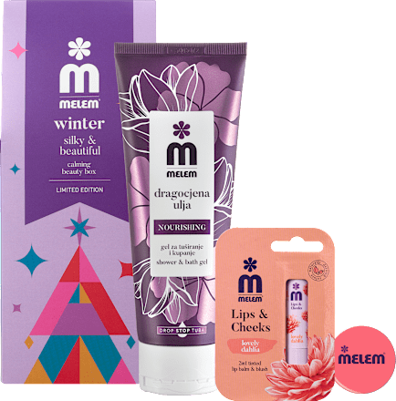 Darilni set winter silky & beautiful Melem