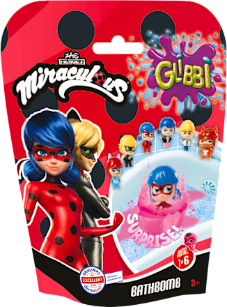 Badekugel Miraculous Surprise GLIBBI