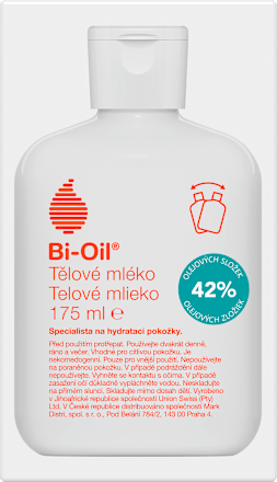 hydratační tělové mléko  Bi-Oil