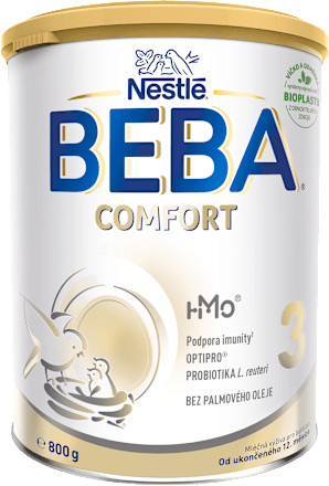 pokračovací mléčná kojenecká výživa 3 Comfort 5HMO 12m BEBA